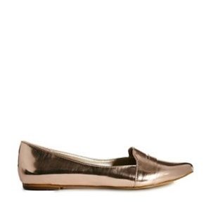 *LAST CALL* ASOS x Shoemint Rose Metallic Loafer 7